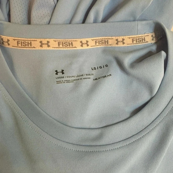 Under Armour Heat Gear Long Sleeve Loose Fish Top - Picture 5 of 6
